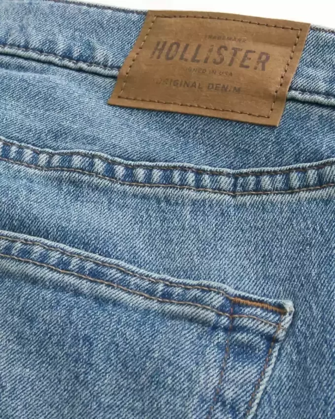 Jeans dritti lavaggio medio