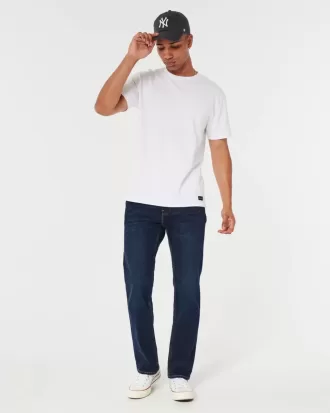 Jeans dritti lavaggio scuro