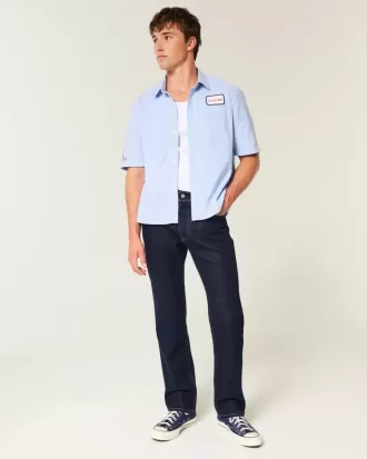 Jeans dritti lavaggio scuro