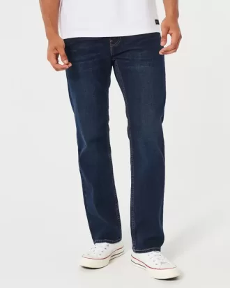 Jeans dritti lavaggio scuro