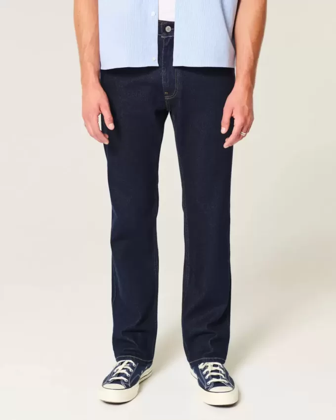 Jeans dritti lavaggio scuro