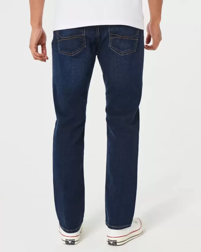 Jeans dritti lavaggio scuro