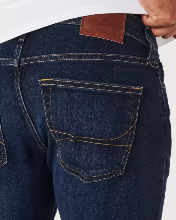 Jeans dritti lavaggio scuro