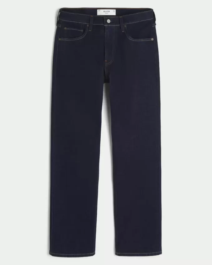 Jeans dritti lavaggio scuro