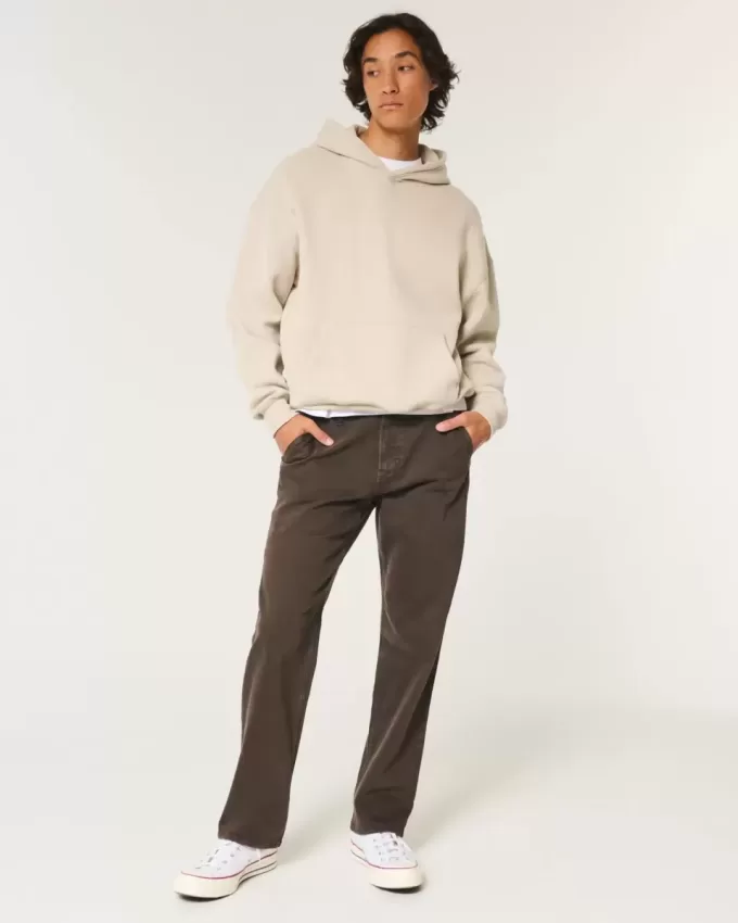 Jeans dritti sovratinti
