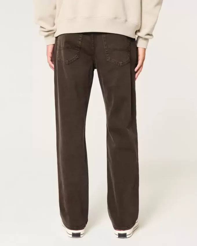 Jeans dritti sovratinti