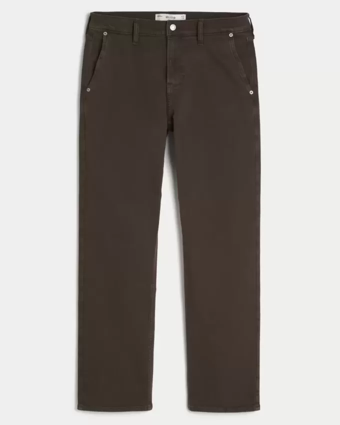 Jeans dritti sovratinti