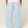 Jeans larghi a botte