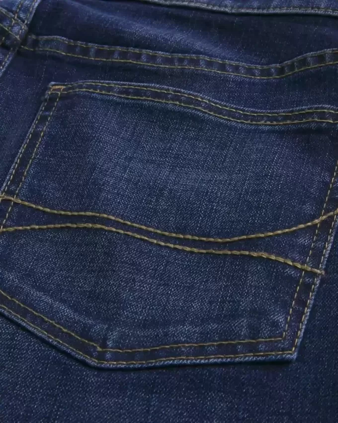 Jeans larghi bootcut lavaggio scuro