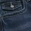 Jeans larghi bootcut lavaggio scuro