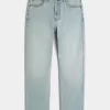 Jeans larghi con grafica Downforce Racing Light Wash