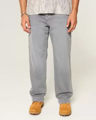Jeans larghi da pittore
