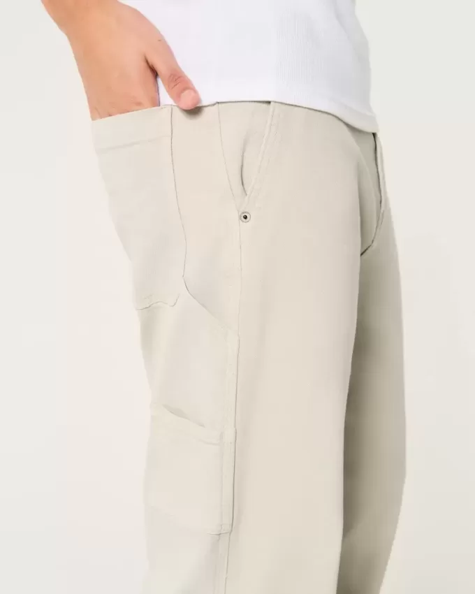 Jeans larghi da pittore