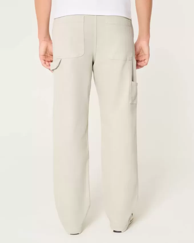 Jeans larghi da pittore