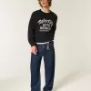 Jeans larghi da skater lavaggio scuro