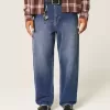 Jeans larghi da skater lavaggio scuro