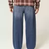 Jeans larghi da skater lavaggio scuro