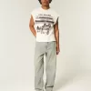 Jeans larghi lavaggio chiaro