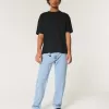 Jeans larghi lavaggio chiaro