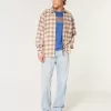 Jeans larghi lavaggio chiaro