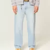 Jeans larghi lavaggio chiaro