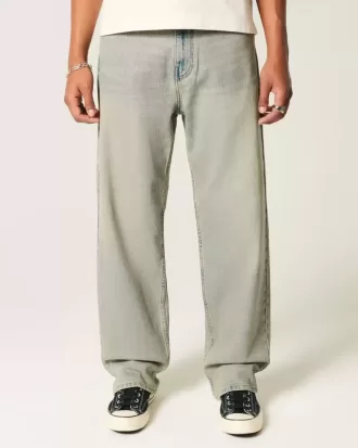 Jeans larghi lavaggio chiaro