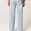 Jeans larghi lavaggio chiaro