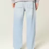 Jeans larghi lavaggio chiaro