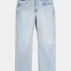 Jeans larghi lavaggio chiaro