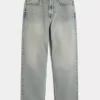 Jeans larghi lavaggio chiaro