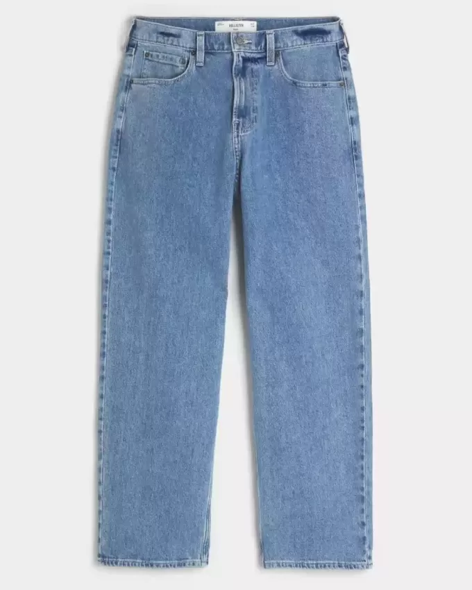 Jeans larghi lavaggio chiaro