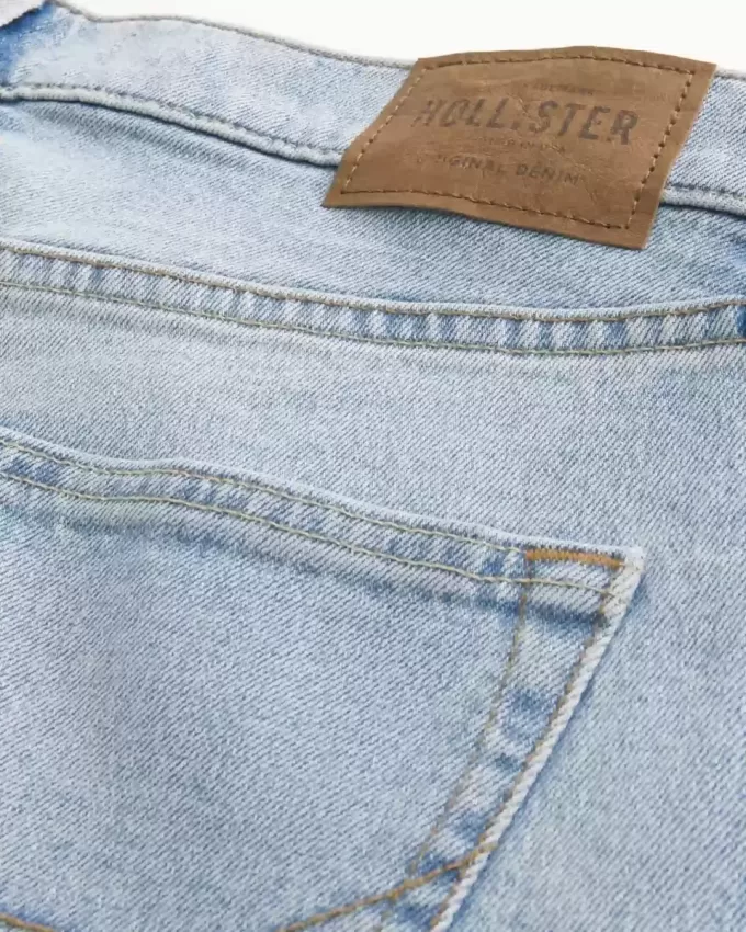 Jeans larghi lavaggio chiaro