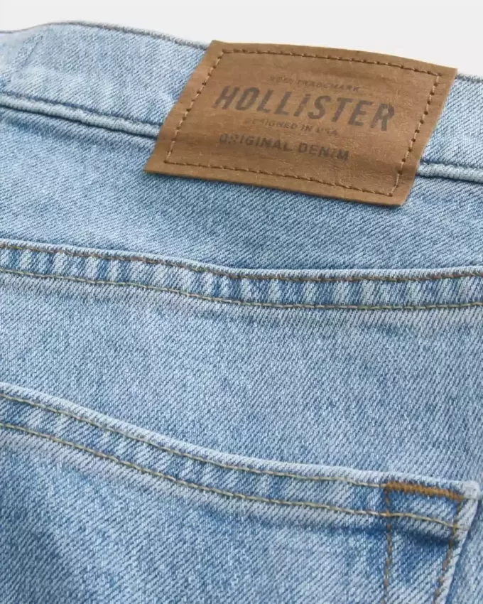 Jeans larghi lavaggio chiaro