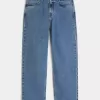 Jeans larghi lavaggio medio