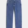 Jeans larghi lavaggio medio