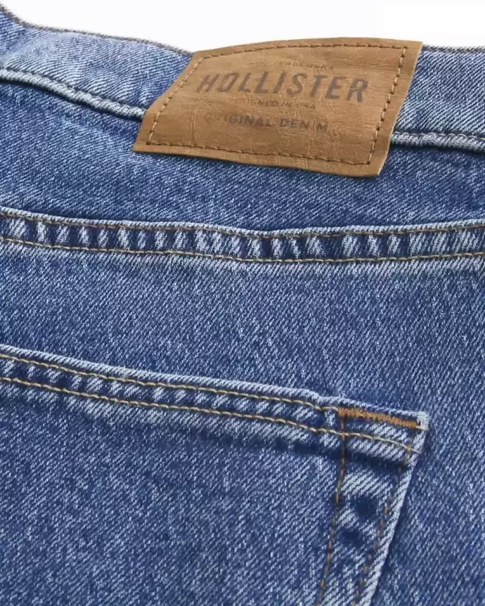Jeans larghi lavaggio medio