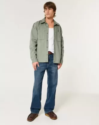 Jeans larghi lavaggio scuro
