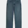 Jeans larghi lavaggio scuro