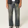Jeans larghi lavaggio scuro