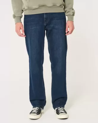 Jeans larghi lavaggio scuro
