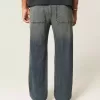Jeans larghi lavaggio scuro