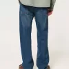 Jeans larghi lavaggio scuro