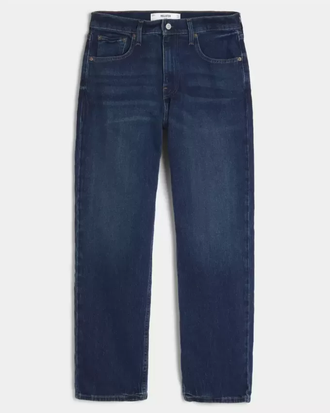 Jeans larghi lavaggio scuro