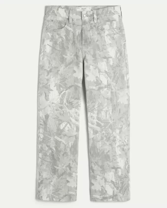 Jeans larghi mimetici Jeans larghi mimetici