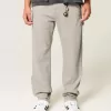 Jeans larghi ricamati da pittore