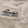 Jeans larghi ricamati da pittore
