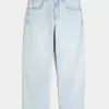 Jeans larghi skater lavaggio chiaro