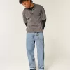 Jeans larghi skater lavaggio medio