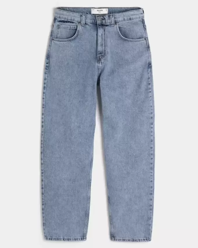 Jeans larghi skater lavaggio medio