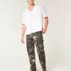 Jeans mimetici larghi da pittore